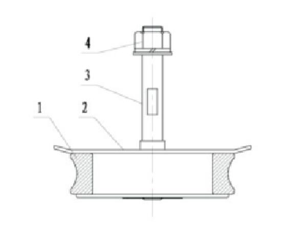 猴車托繩輪 猴車托繩輪